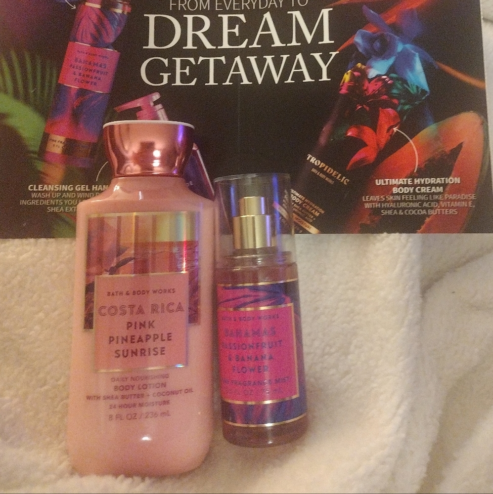 Nwt bath and body works duo